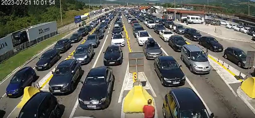 Gužve na graničnim prelazima i na granici sa Bugarskom