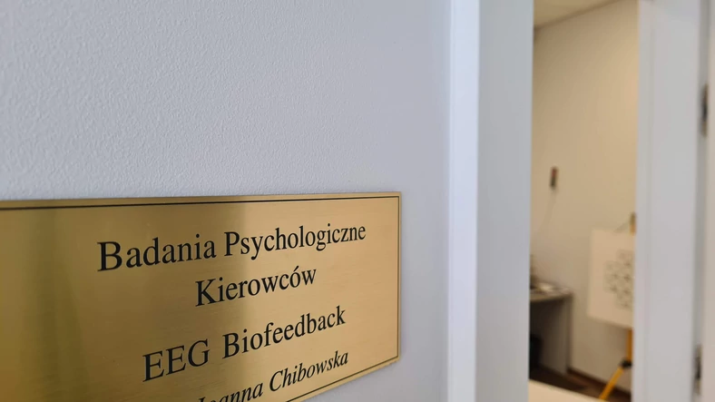 Badanie psychologiczne kierowców - gabinet i aparatura badawcza