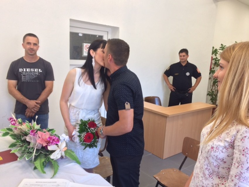 Mladenci su zajedno već pet godina