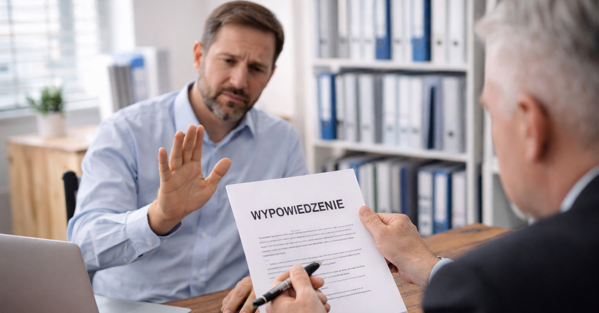 Pracownik nie chce podpisać wypowiedzenia – co może zrobić pracodawca w takiej sytuacji?