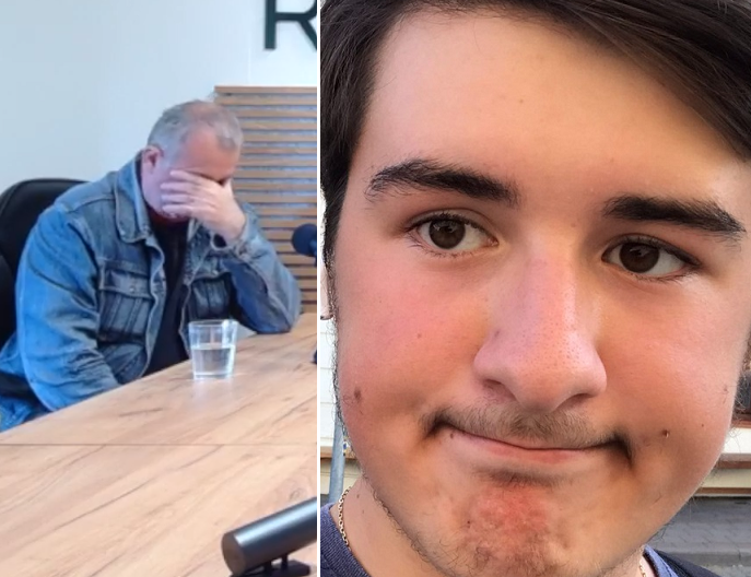 Juraj Krajčík tvrdí, že jeho syn je obeť. 