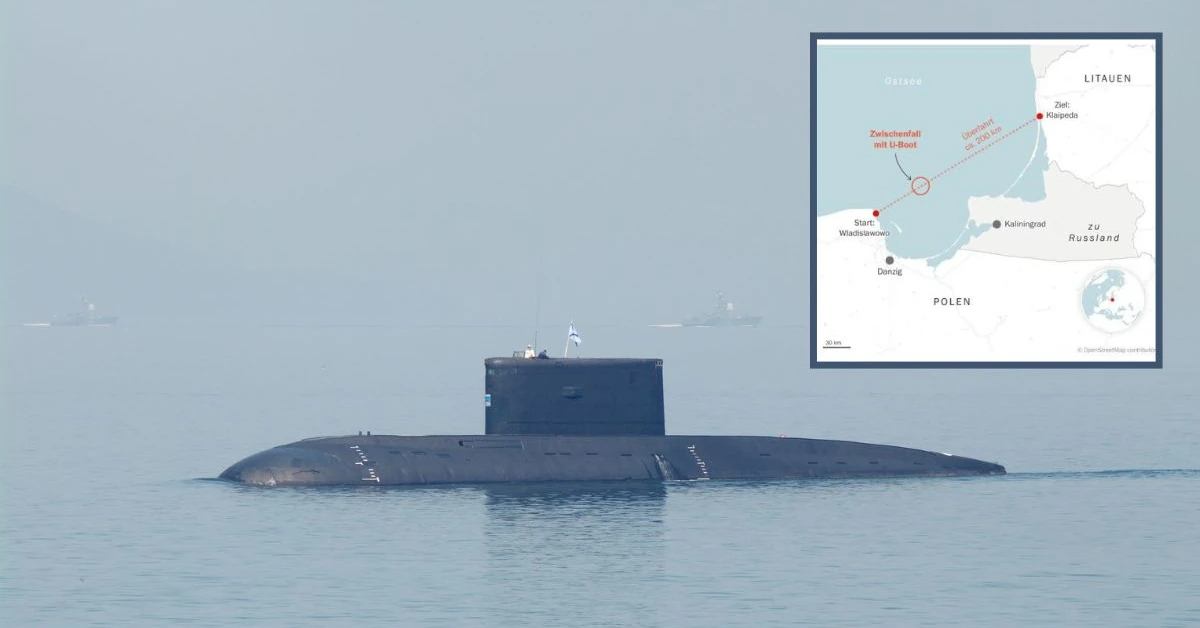 Chwile grozy u wybrzeży Polski. Łódź podwodna płynęła prosto na jacht