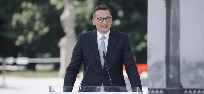 Morawiecki: Tusk, broniąc się, kłamliwie atakuje mnie i moją żonę