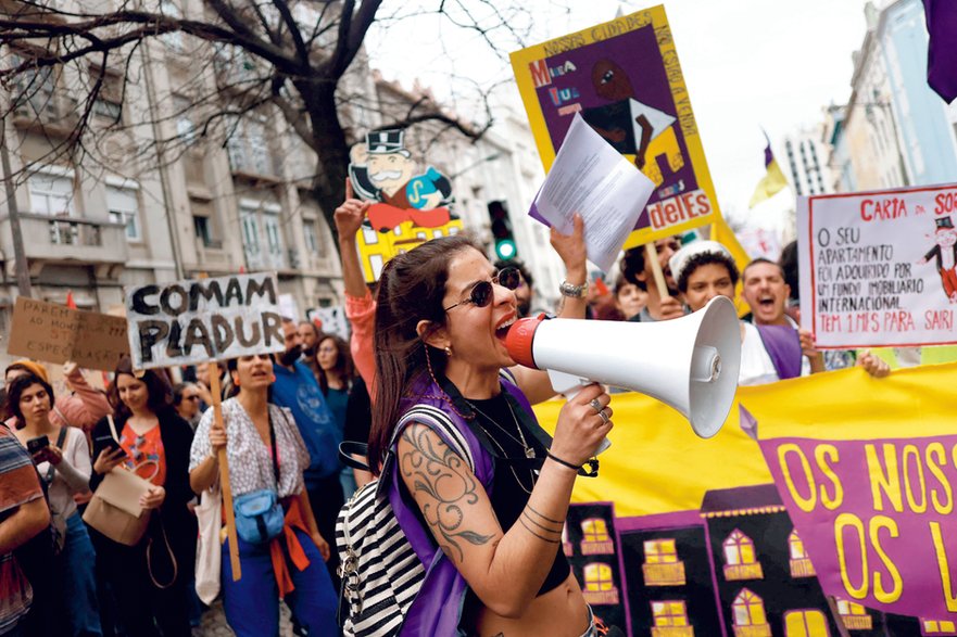 W kwietniu tysiące Portugalczyków wyszły na ulice. Protestowali przeciw wysokim czynszom i cenom nieruchomości.