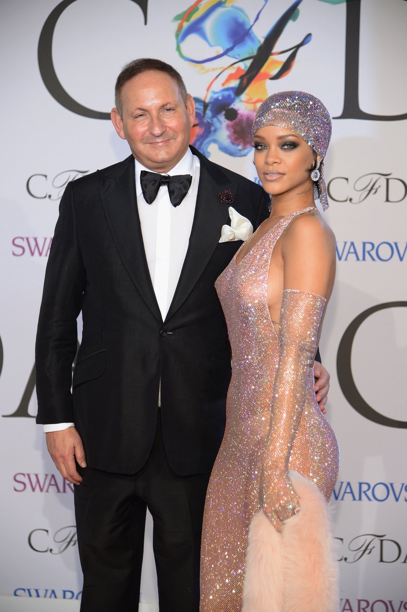 Rihanna i John Dempsey na gali CFDA 2014