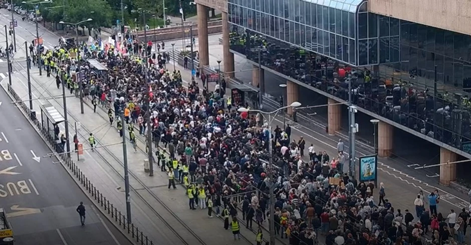 Nemanjina, protest "Pazi koga biraš"
