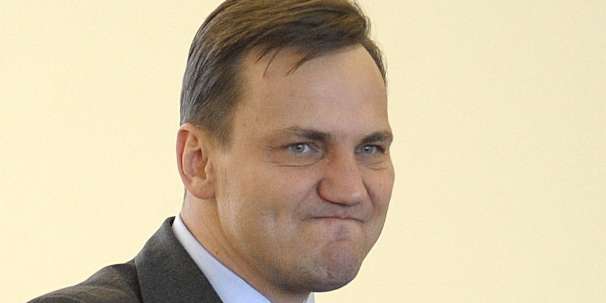 Radosław Sikorski, szef MSZ