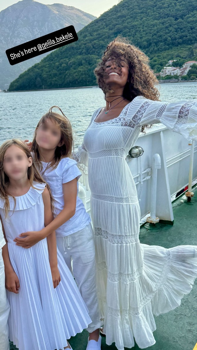 Đelila Bekele sa decom Ivane Berendike