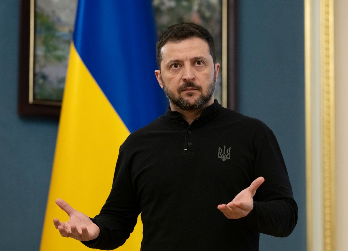 Prezydent Ukrainy Wołodymyr Zełenski