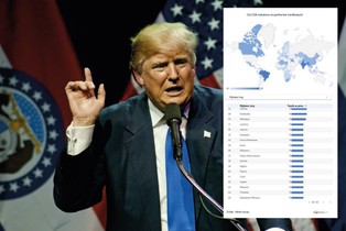 Polska i UE miały szczęście? Oto pełna lista ceł USA dla krajów świata [MAPA]