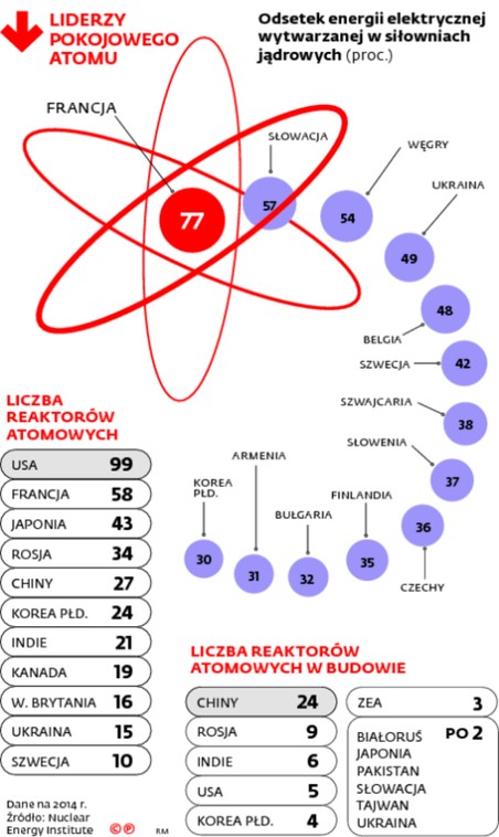 Liderzy pokojowego atomu