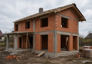 Izgradnja kuće - ilustracija