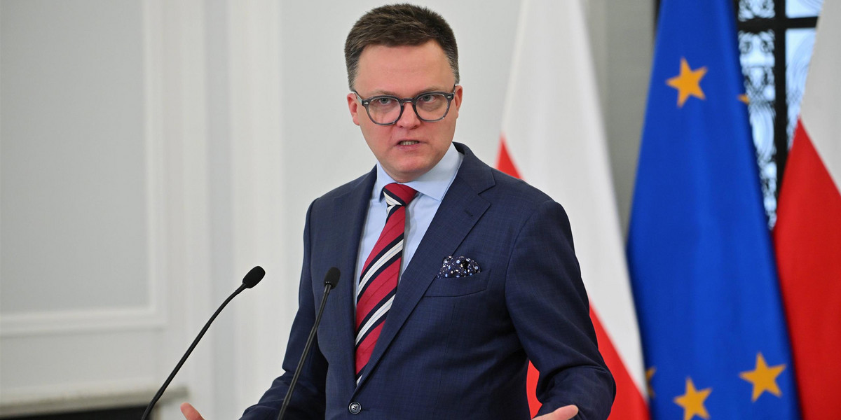 Marszałek Szymon Hołownia odniósł się do postanowienia SN w sprawie Macieja Wąsika i Mariusza Kamińskiego.