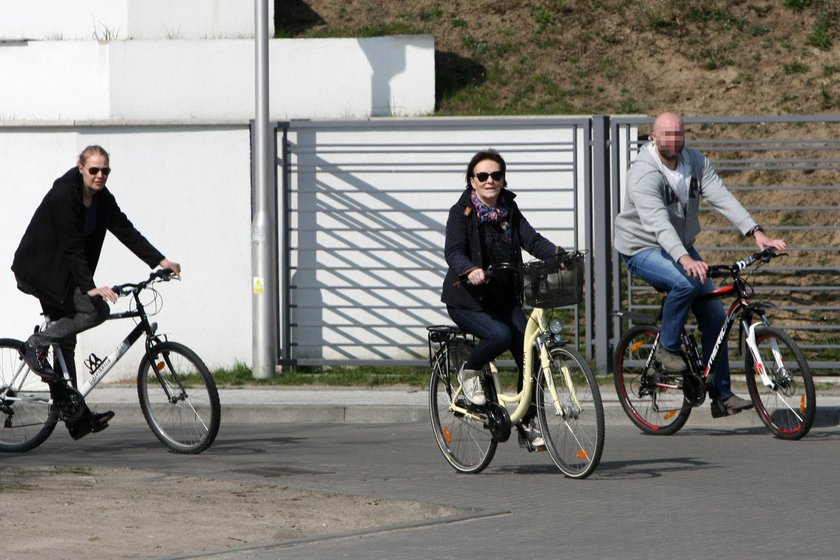 Kopacz na rowerze