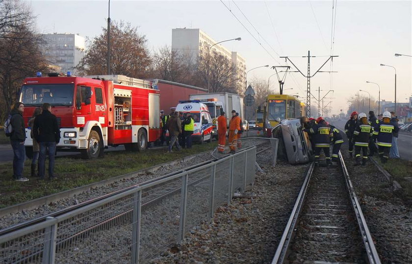 Wypadki sparaliżowały Łódź