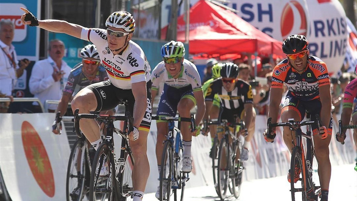 Andre Greipel (Lotto Soudal) wygrał po finiszu z peletonu czwarty etap wyścigu Dookoła Turcji z Fethiye do Marmaris. Drugi linię mety minął Daniele Colli (Nippo - Vini Fantini), a trzeci był Daniele Ratto (UnitedHealthcare Pro Cycling). Liderem pozostał Włoch Davide Rebellin z polskiej grupy CCC Sprandi Polkowice.