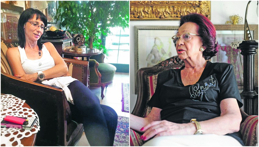 Olga Lovrić i Ljiljana Antić