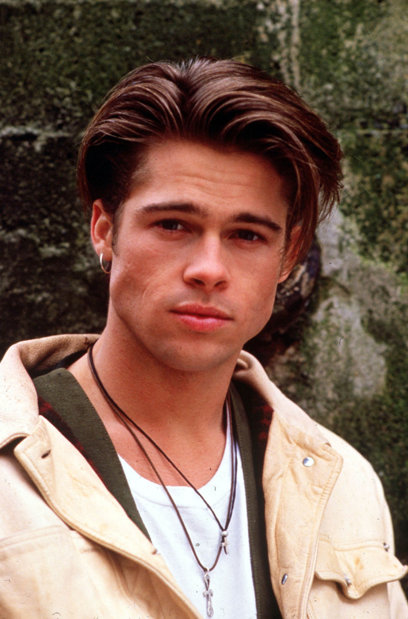 Piękny 50-letni Brad Pitt na ARCHIWALNYCH ZDJĘCIACH