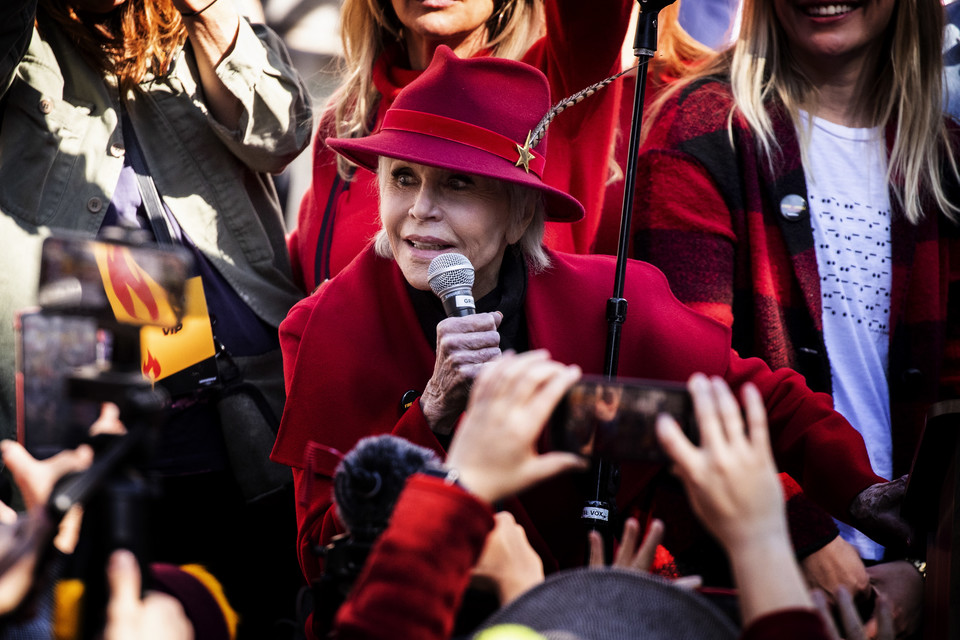 Jane Fonda i Joaquin Phoenix wspólnie walczą o środowisku w przededniu Oscarów