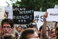 Protesty przeciwko dyrektywie PE, nazwanej Acta 2.0.