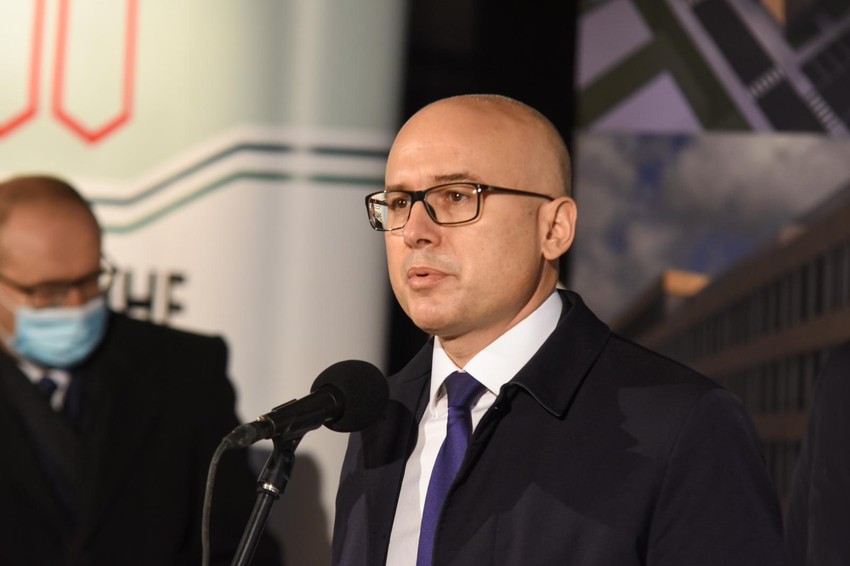 Novi Sad093 Milos Vucevic  pocetak radova na izgradnji novih blokova KCV foto Nenad Mihajlovic preview