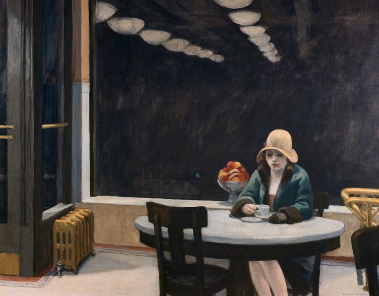 Edward Hopper — "Automat"