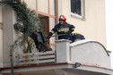 Pożar hotelu Europa, fot. PAP/Piotr Polak