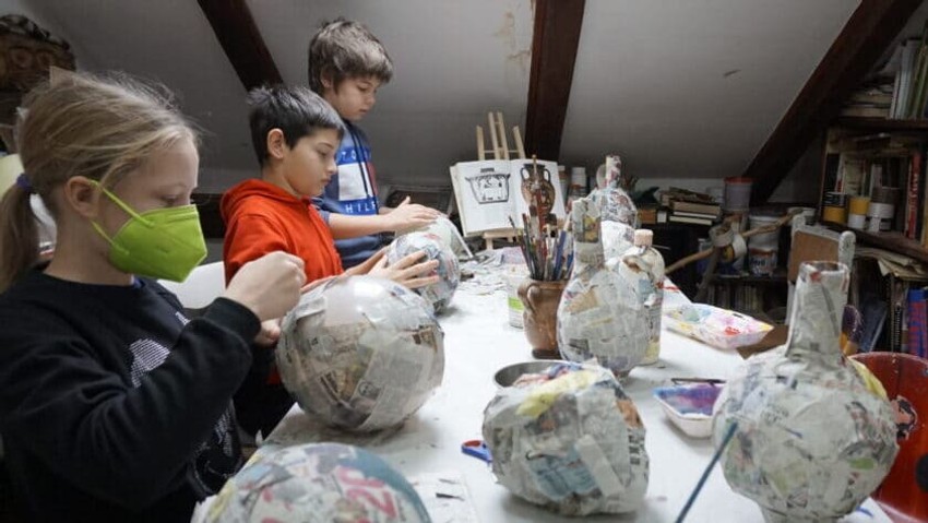 Polaznici radionica Marte Kiš Buterer