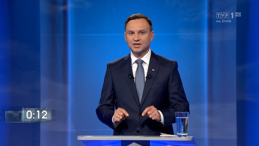 Debata Bronisław Komorowski-Andrzej Duda w TVP