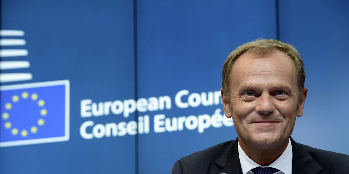 Tusk w Brukseli