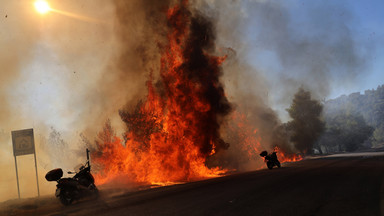Ogromne pożary w Grecji. Ewakuowano kurort na Lesbos