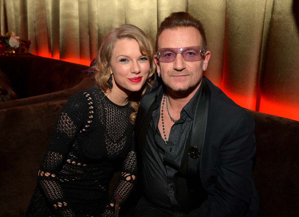 Taylor Swift i Bono