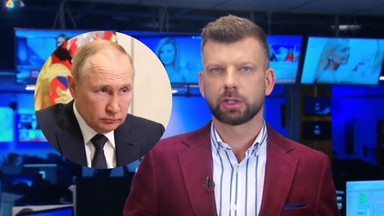 Dziennikarz Polsatu nazwał Władimira Putina "śmieciem". Nagranie jest hitem sieci