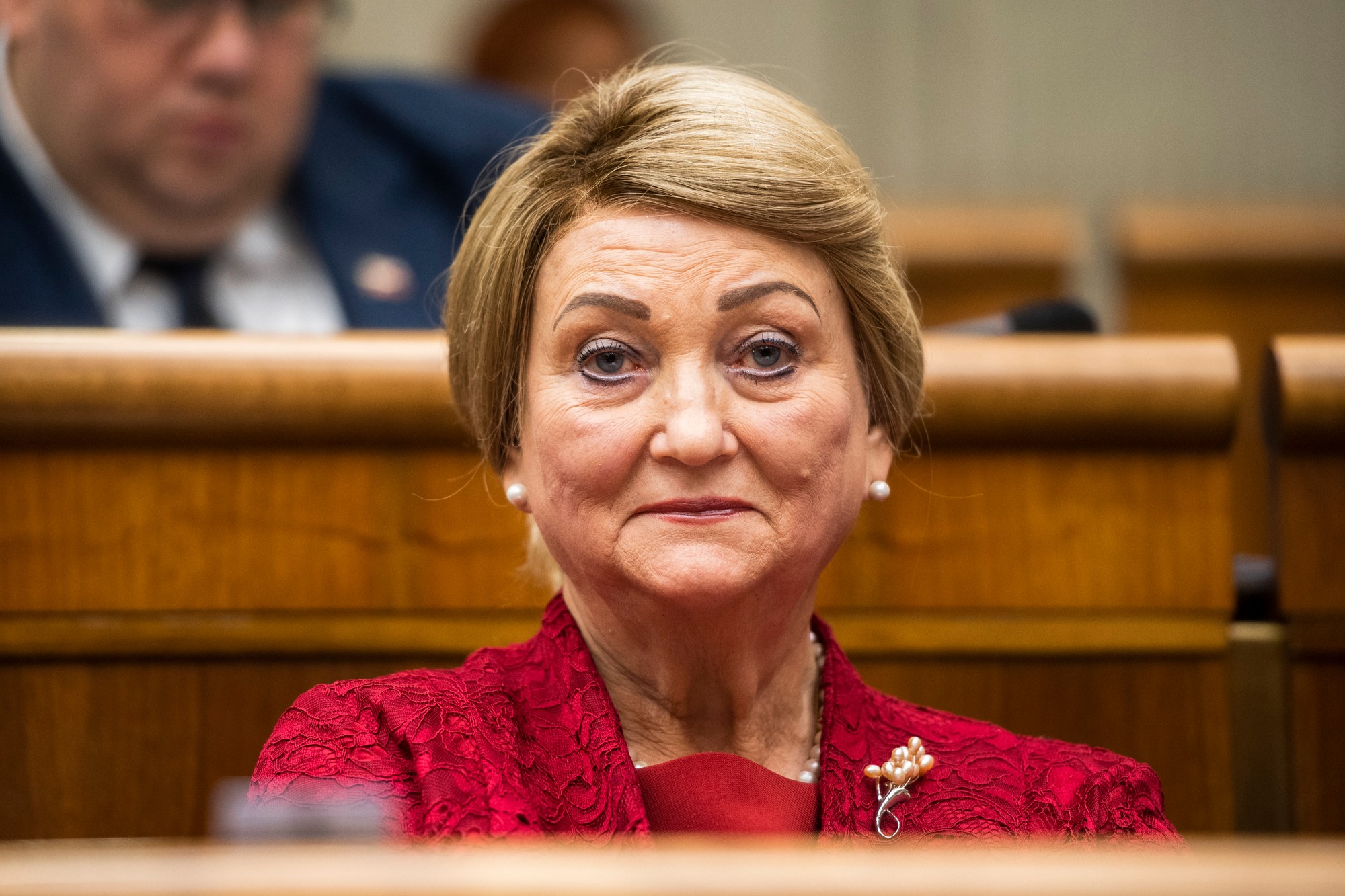 Poslankyňa NRSR Anna Záborská.