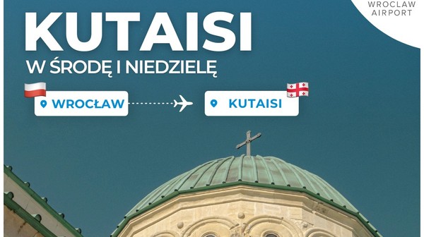 Gruzja to atrakcyjny kierunek, od 30 października znów w siatce połączeń wrocławskiego portu lotniczego.