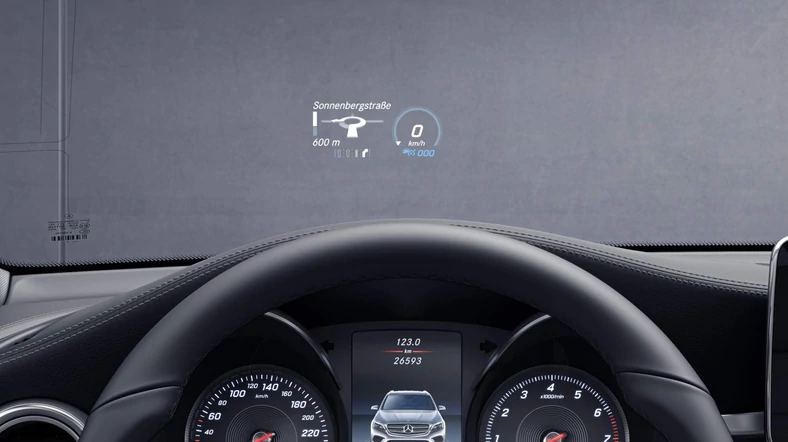 Head Up Display Mercedes