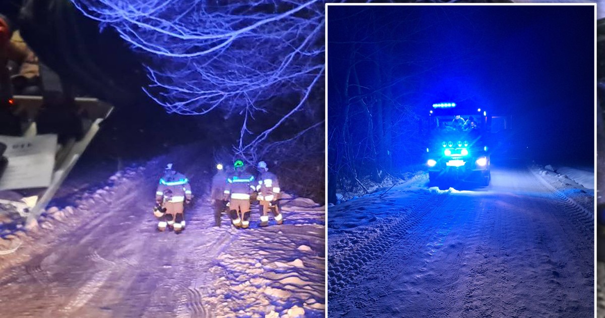 Ślady krwi prowadziły do zaspy śnieżnej. Makabryczne odkrycie w Sarnowej Górze.