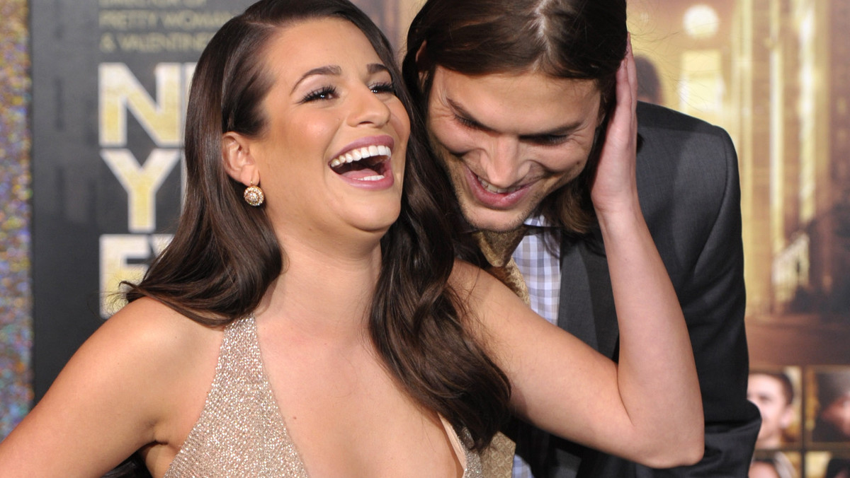 Ashton Kutcher i Lea Michele