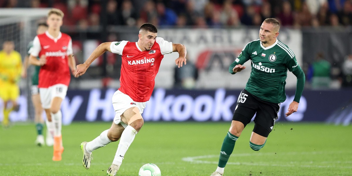 AZ Alkmaar - Legia Warszawa.