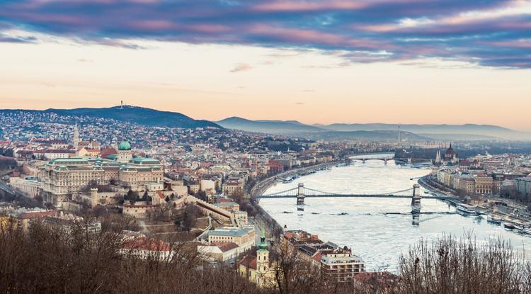 Budapest télen, hó nélkül