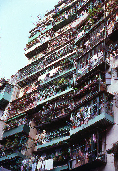 Kowloon Walled City w latach 80.