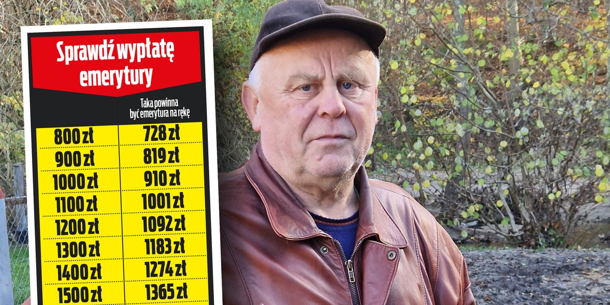 Kalkulator podatkowy dla emerytów. Sprawdź, czy dostajesz emeryturę bez PIT