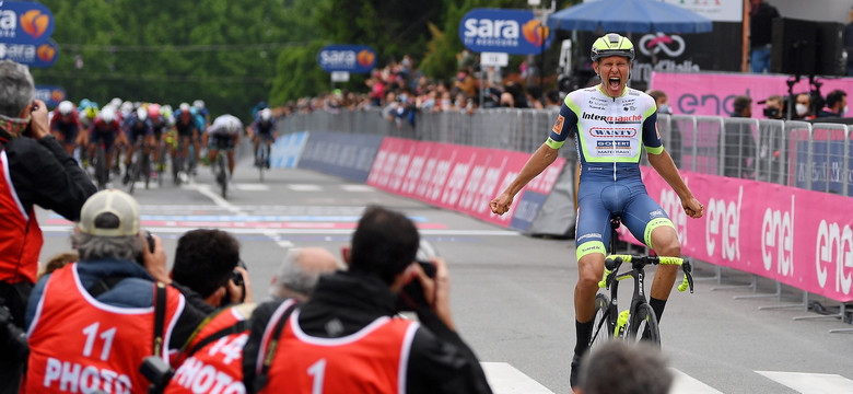 Giro d'Italia: Holender zaskoczył peleton. Historyczny sukces jego grupy