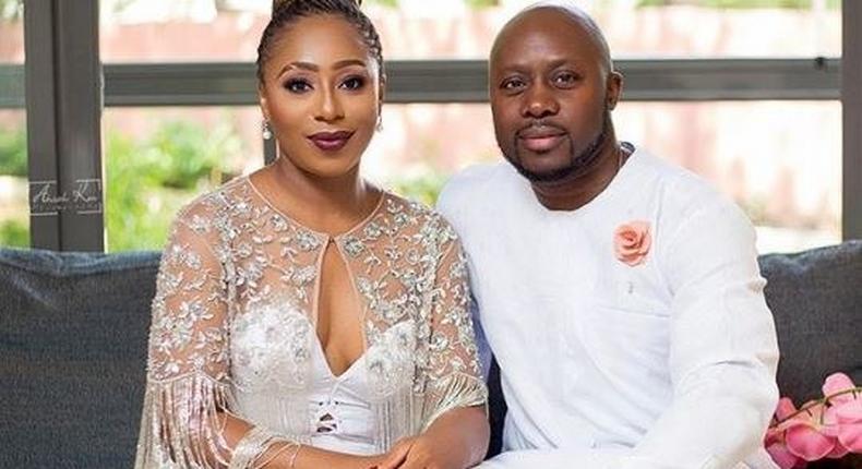 Dakore Akande and her husband