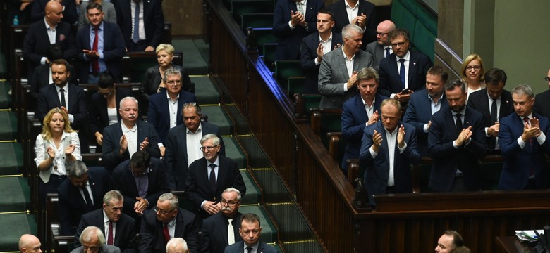 Sejm przyjął uchwałę dot. naruszenia polskiej przestrzeni powietrznej. "Stanowczy sprzeciw"