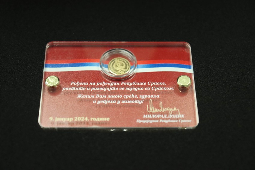 zlatnik, RS, Milorad Dodik