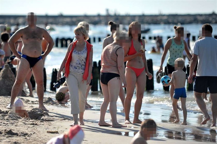 Szczypińska sie lansuje na plaży