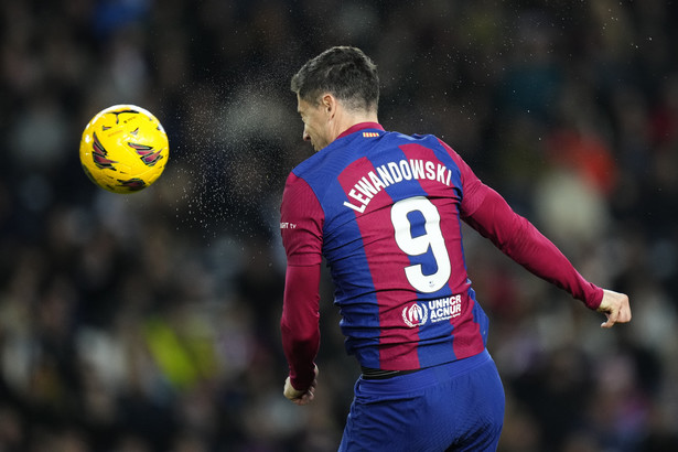 Robert Lewandowski bez gola w meczu z Atletico Madryt