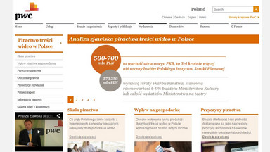 Raport PwC o skali piractwa internetowego i jego wpływie na polską gospodarkę