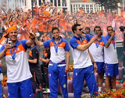 Srebrni Holendrzy już w domu